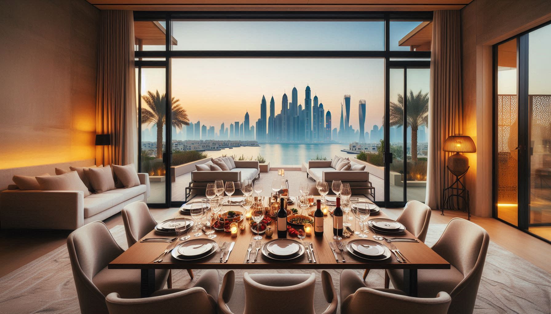 A private chef impression in United Arab Emirates