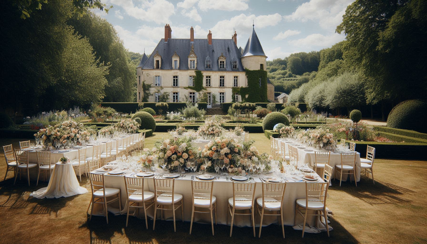 À quoi pourrait ressembler votre mariage avec un chef ChefMaison à France