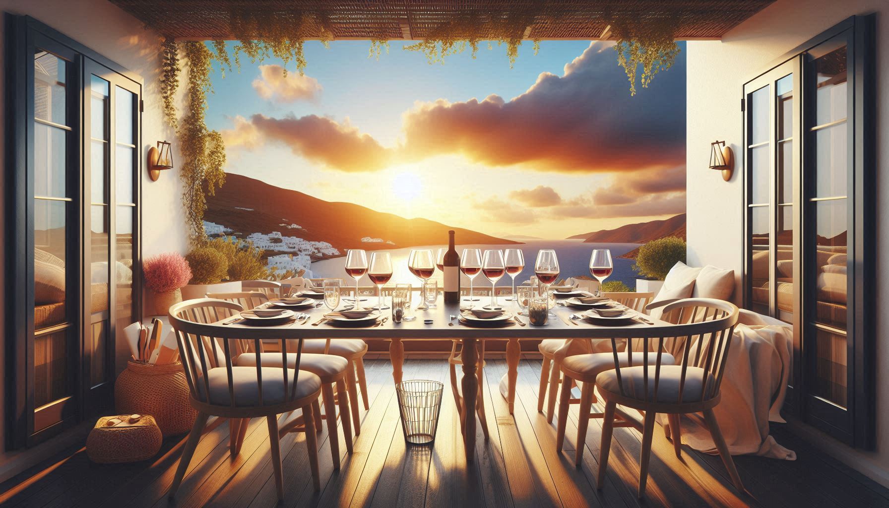 A private chef impression in Greece