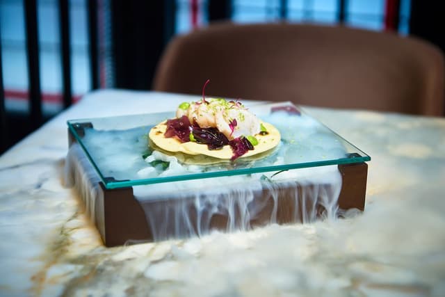 A wonderful dish by private chef Luuk van Doorn