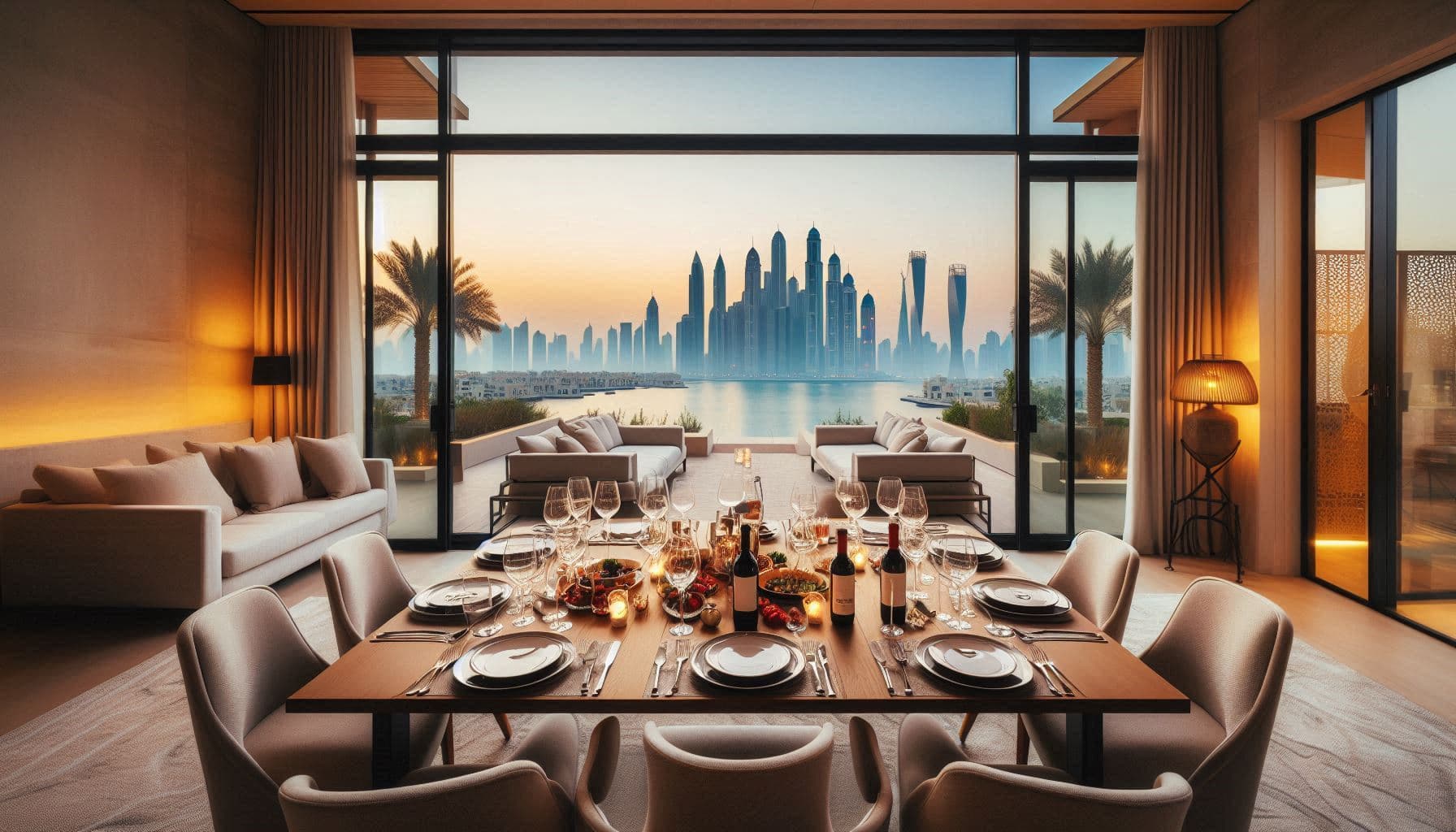 A private chef impression in United Arab Emirates