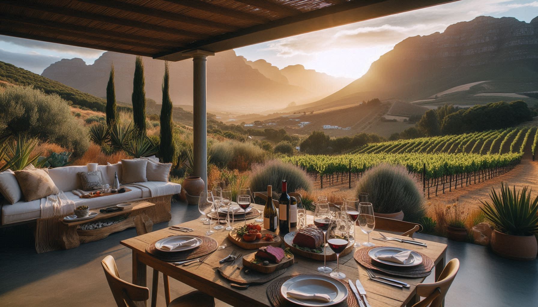 How your destination wedding could look like with a ChefMaison chef in South Africa